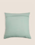 Pure Cotton Geometric Textured Cushion
